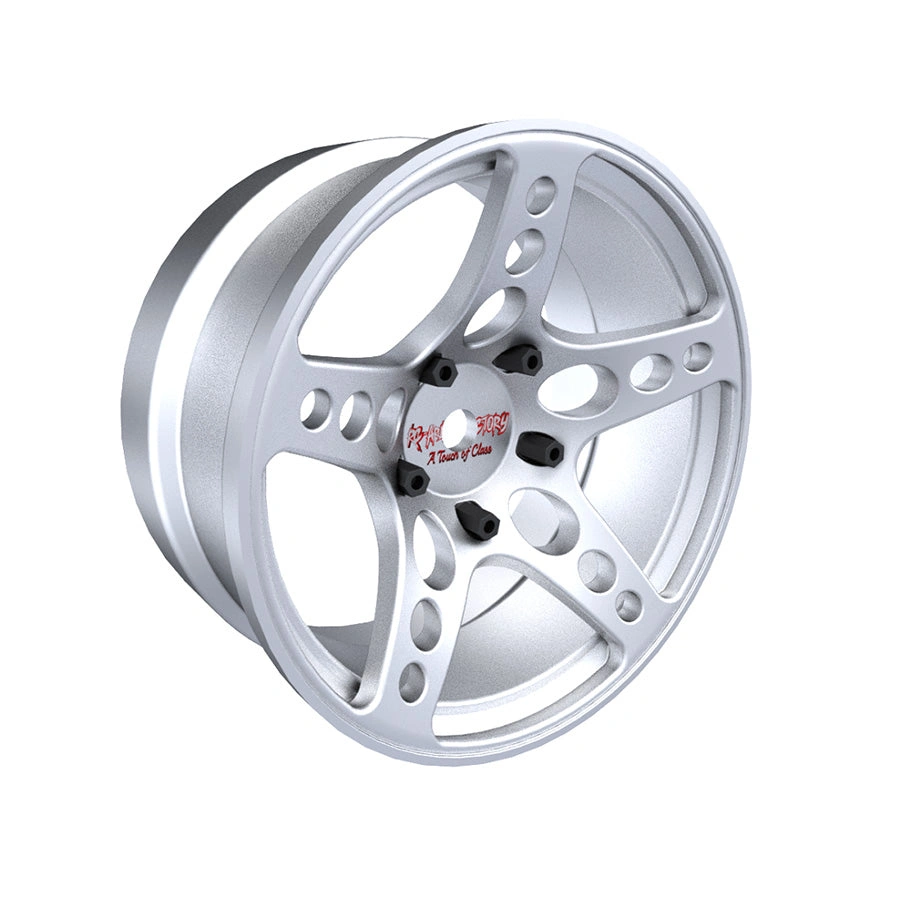 24KRC Arlos Wheel: Elevate Your Racing Experience - Premium White Finish.